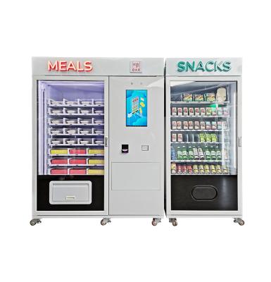 China Combo SDK Vending Machine For Foods And Drinks Micron Smart Vending With Microwave And Cooling System for sale