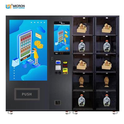 China Commercial Metal Micron Vending Machine With Large Bins Suitable For Display for sale