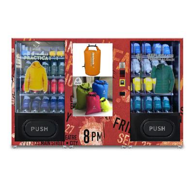 China SDK New Product Micron Touch Screen Large Capacity Double Box Clothing Vending Machine for sale