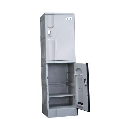 China Newest Design Anti - Corrosion Cheap High Strength ABS Plastic Gym / School Lockers for sale