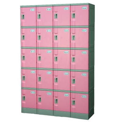 China Wholesale 15 Door Digital ABS Plastic Locker Easy Cleaning Smart Locker for sale