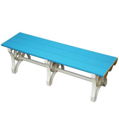 China Outdoor Gym ABS Bench Garden Bench Plastic Patio Bench for sale