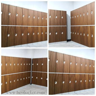 China Eco-Friendly Known Down The Main Locker ABS Plastic Locker Door Smart Locker Clothes Locker for sale