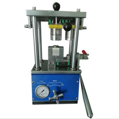 China Manual Cylindrical Cell Battery Crimp Sealing Machine 18650  21700 for sale