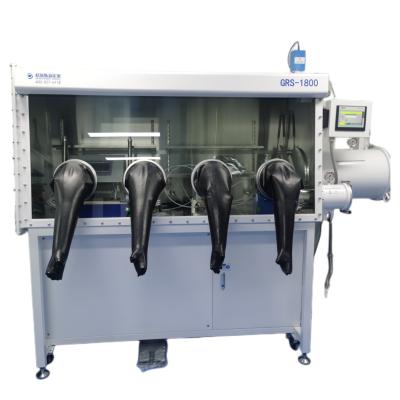 China 1PPM Lithium Battery Glove Box With Gas Purification System for sale