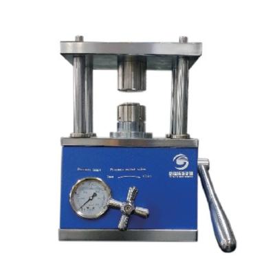 China Coin Cell Crimping Machine For CR2032 CR2025 CR2016 Batteries for sale