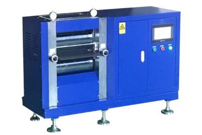 China Hydraulic balanced electric roll press machine for Battery Electrode for sale