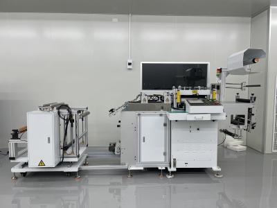 China Volledig automatische elektrode die cut punching apparatuur Lithiumbatterij maken machine OEM Te koop