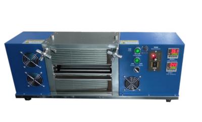 China Máquina de prensado de rodadura en caliente eléctrica manual 250 mm Electrodo de batería en venta