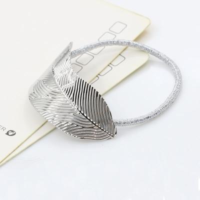 China Cloth the thin main personality thin new alloy hair sheet hair rope ring retro headdress of an elastic band for sale