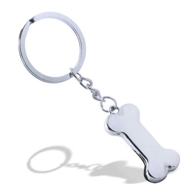 China 2021 Creative Gift Pendant Custom Logo Car Bag Key Chain Alloy Key Chain Goods Personality Bone Chain for sale