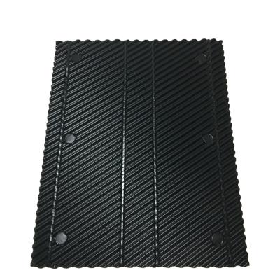 China Hotels Crossed Pleats Film Fill System For Counter Flow Cooling Tower for sale