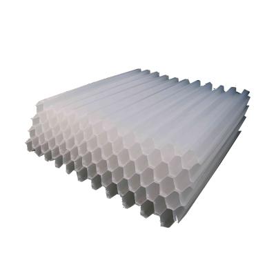 China Fill Sedimentation Tank Lamella Plate Purifier , Downhill Tube Setter Medium For Water Treatment for sale