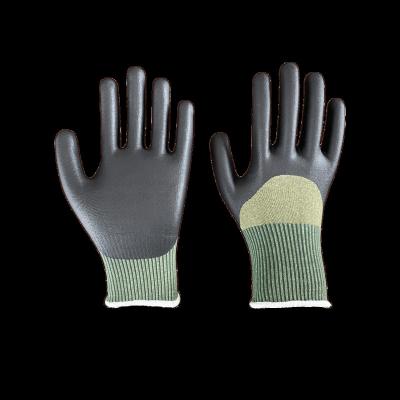 China Anti Slip Factory Cut 3/4 Nitrile Anti Foam Coated Gloves for sale