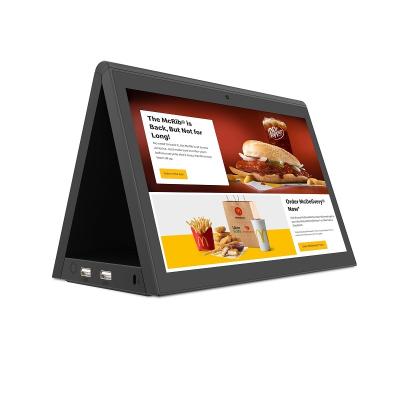 China 10 Inch Smart WIFI USB Dual Battery Android Tablet Touch Screen Hard POS Device RK3288 for sale