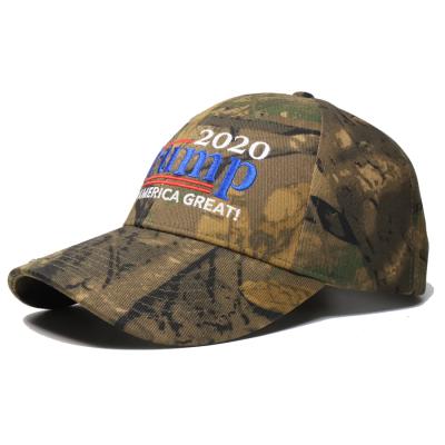 China 2020 JOINT Baseball Cap Embroidery Trump Baseball Hats Camouflage 6 Panel Hat Embroidered 100% Cotton Unisex Keep America Great Realtree for sale