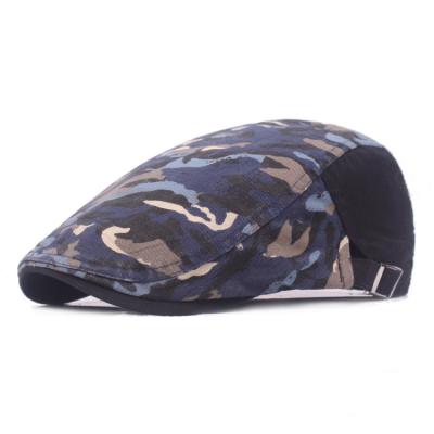 China Wholesale Picture Fashion Unisex Cowboy Cap Newsboy Hat Custom Camouflage Ivy Cap for sale