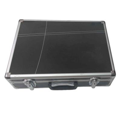 China ABS professional travel aluminum tool case, portable aluminum hard tool box, instrument packing aluminum tool case for sale