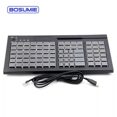 China BSM-KB84 84 Keys BSM-KB84 84 Mechanical Supermarket Retail Full Programmable USB PS2 POS High Quality Keyboard for sale