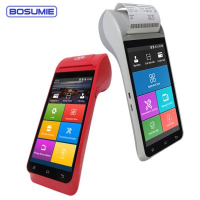 China SDK Z91 5.5inch Touch Screen PDA Android NFC POS For Supermarket Z91 for sale