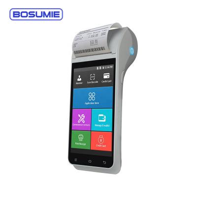 China Z91 SDK POS System With Printer Android POS Ticket Machine for sale