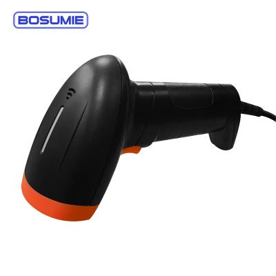 China BSM-6603B Wireless Handheld Portable Barcode Scanner Laser Barcode Reader 1D 2D QR Barcode Scanner 210*105*80(mm) for sale