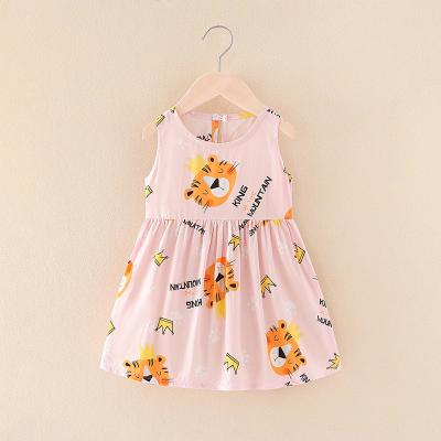 China Plus Size 2023 Special Sale Baby Girl Dress Baby Dresses Organic Canvas DHL Mini Moon Desgin Sleeveless Backless Dresses Simplicity Canvas for sale