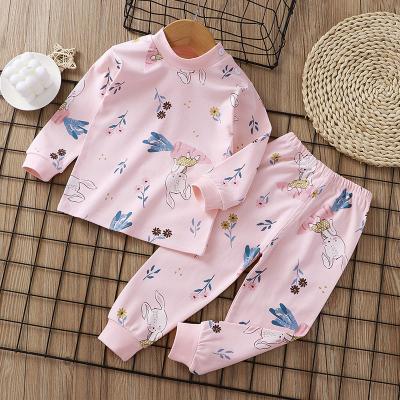 China Preppy Suit Children's Style Cotton Boys and Girls Girls Pure Autumn Pants Underwear Two-Piece Children's Middle School Clothes 0-8years Old for sale