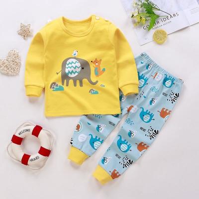 China Casual Children's Clothing 2 Pure Cotton Comfortable Boys Set Girl Home Clothing Warm for sale