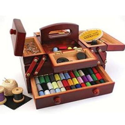 China Sewing kit in wooden box 1212 for sale