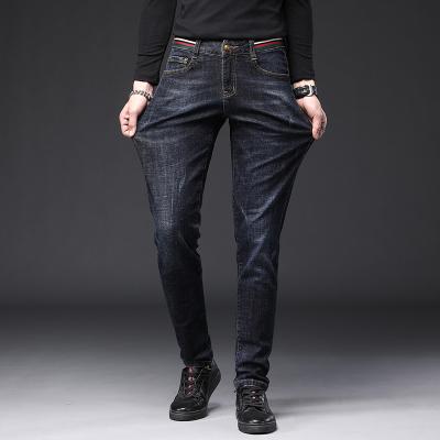 China Wholesale High Quality QUICK DRY Newest Designer Men's Straight Lean Causal Slim Skinny Jens Pants Trousers For Men for sale