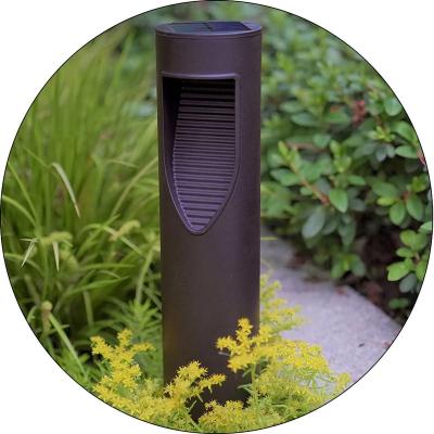 China Hottsale Garden Floor Pathway Lamp Cylindrical LED Landscape Waterproof Solar Garden Lawn Light Pathway Light for sale