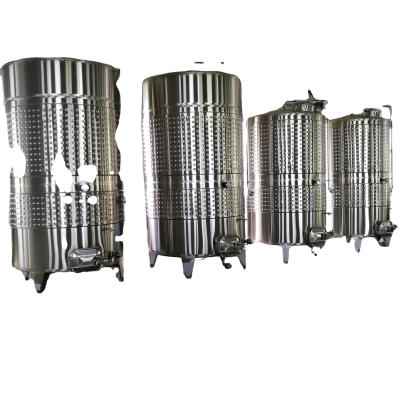 China Brewing Plant 2000L Stainless Steel Wine Fermenter Tank Wine Fermentation Equipment Square Fermenter for sale