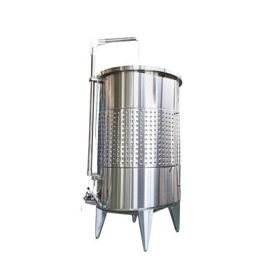 China Winery 2000l-10000l Variable Volume Stainless Steel With Jacket Wine Fermenter Cooling Tank for sale