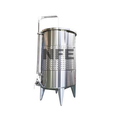 China Brewing Plant 5000l10000l Variable Volume Stainless Steel With Jacket Wine Fermenter Cooling Tank for sale