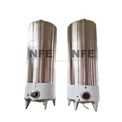 China Brewing Plant 2000liter Stainless Jacketed Cider Fermenter Tanks for sale