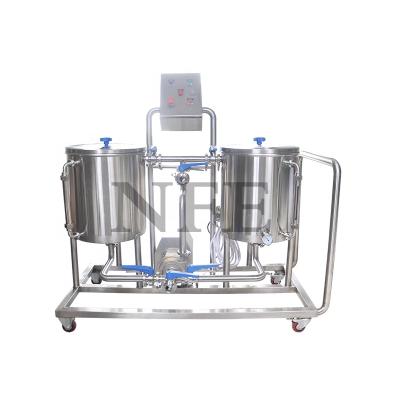 China Hotels Equipment Nano Beer CIP Tank 100l Beer Brewing Equipment for sale