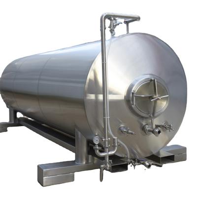 China Hotels 1000l Horizontal Beer Serving Tank Bright Brite Beer Tank for sale