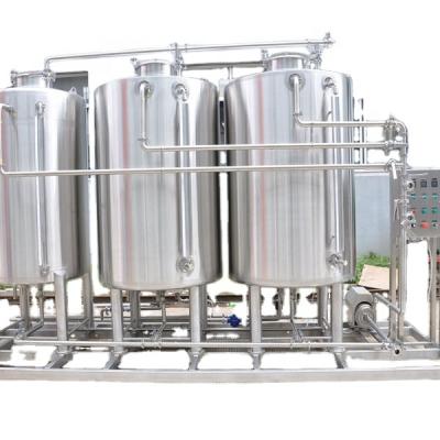 China SUS304/316L CIP critical cleaning system cleaning CIP station cleaning machine in place tank for liquid soap beverage beer tank machine for sale