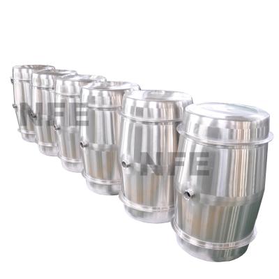 China Customized 6 Gallon Hotels Stainless Steel Beer Kegs for sale