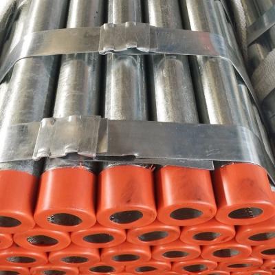 China ASTM A106 Liquid Pipe Tube With Plastic Cap Hot Dip Galvanize Steel Pipe for sale