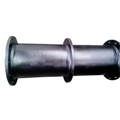 China Malleable Drainage / Sewage / Drinking Water Iron Pipe Fitting Magma Flange Pipe for sale