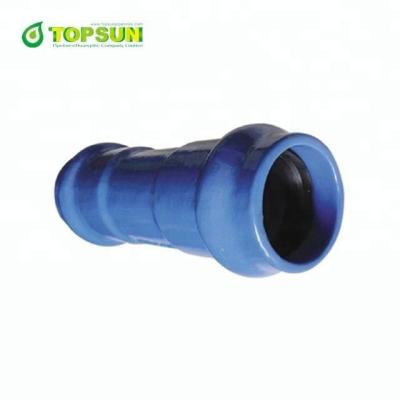 China Ductile Drainage / Sewage / Drinking Water Epoxy Coating Iron DI PVC Double Outlet Collar for sale