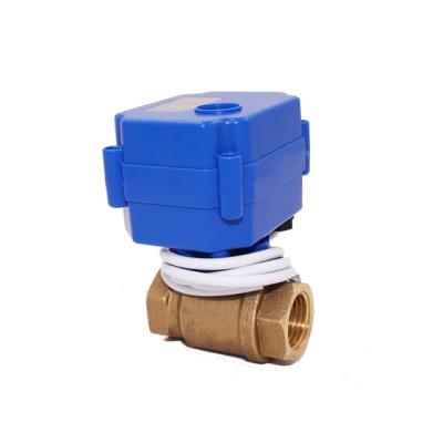 China General Cheap Price Actuated PVC Ball Control Motor Drive Electric Actuator Brass Motorized Electric Ball Valve for sale