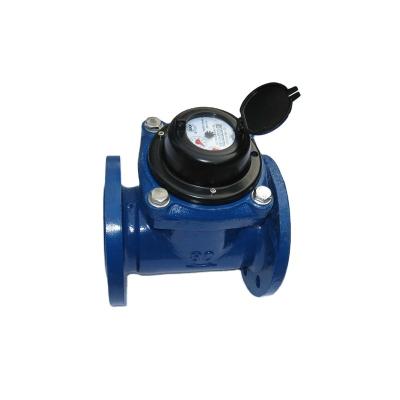 China Flow measuring woltman PN10 PN16 horizontal metering valve flange water meter flow meters for sale