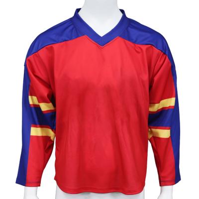 China OEM Breathable Comfortable Wholesale Sublimated Custom Team Ice Hockey Jersey For All Sizes for sale