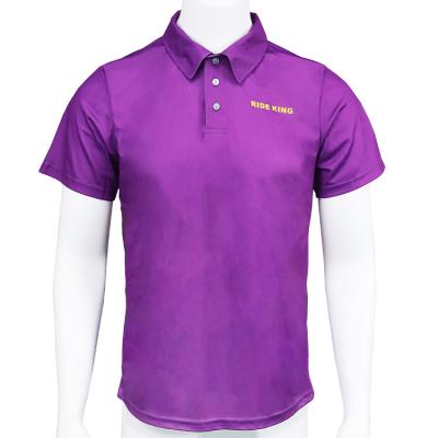 China Wholesale New Design Low Price Purple Polo Shirt QUICK DRY T-shirt Manufacturers Unisex Polo Shirts for sale