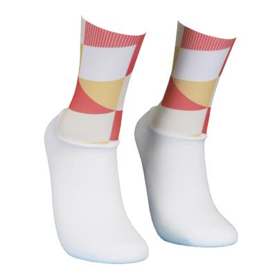 China Breathable Ride King Breathable Summer Sport Hogs On Anti Slip Silicone Cycling Socks for sale