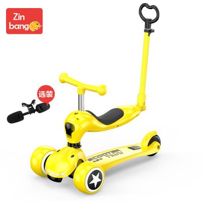 China Experts Eco-friendly Environmental Motion Safe Funny Exciting Indoor And Outdoor Wheelbarrow High Quality Children's Scooters Three Scooters for sale