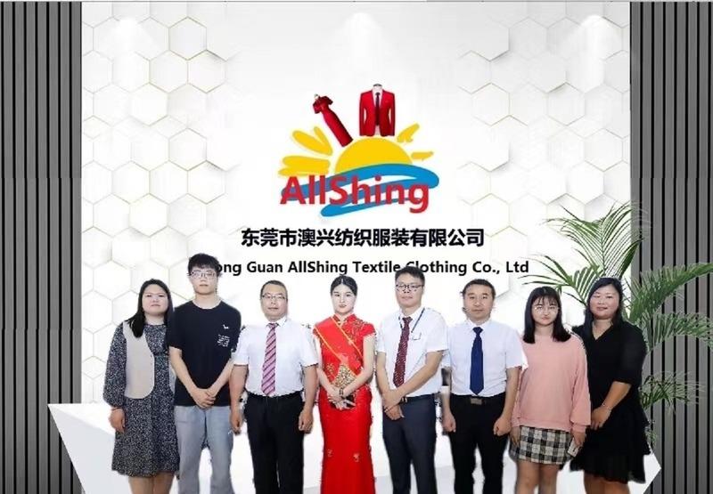 Verified China supplier - Dong Guan AllShing Textile Clothing Co., Ltd